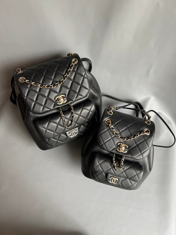 Pre-Owned Chanel Duma & Mini Duma 22A Backpack – Restored by Empyrean